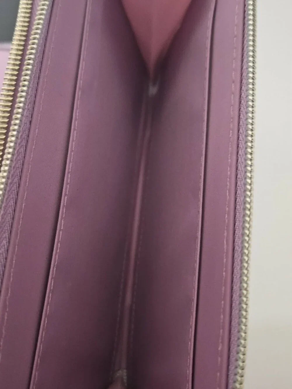 Beautiful Unbranded Floral Double-Zip Around Wristlet Wallet - Clean & Sturdy!